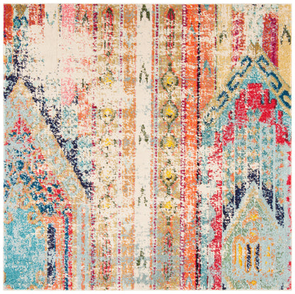 Safavieh Madison Mad422F Blue/Orange Area Rug