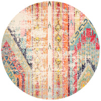 Safavieh Madison Mad422F Blue/Orange Area Rug