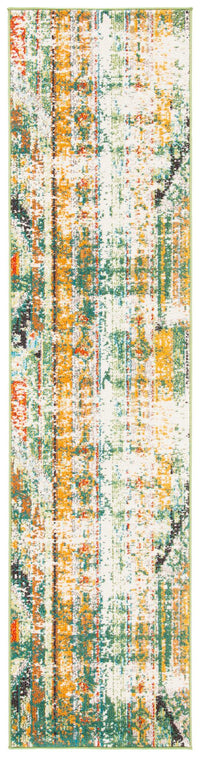 Safavieh Madison Mad422Y Green/Orange Area Rug