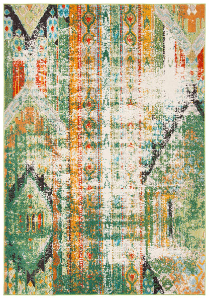 Safavieh Madison Mad422Y Green/Orange Area Rug