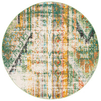 Safavieh Madison Mad422Y Green/Orange Area Rug