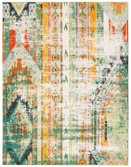 Safavieh Madison Mad422Y Green/Orange Rugs.