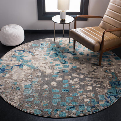 Safavieh Madison Mad425E Grey/Blue Area Rug