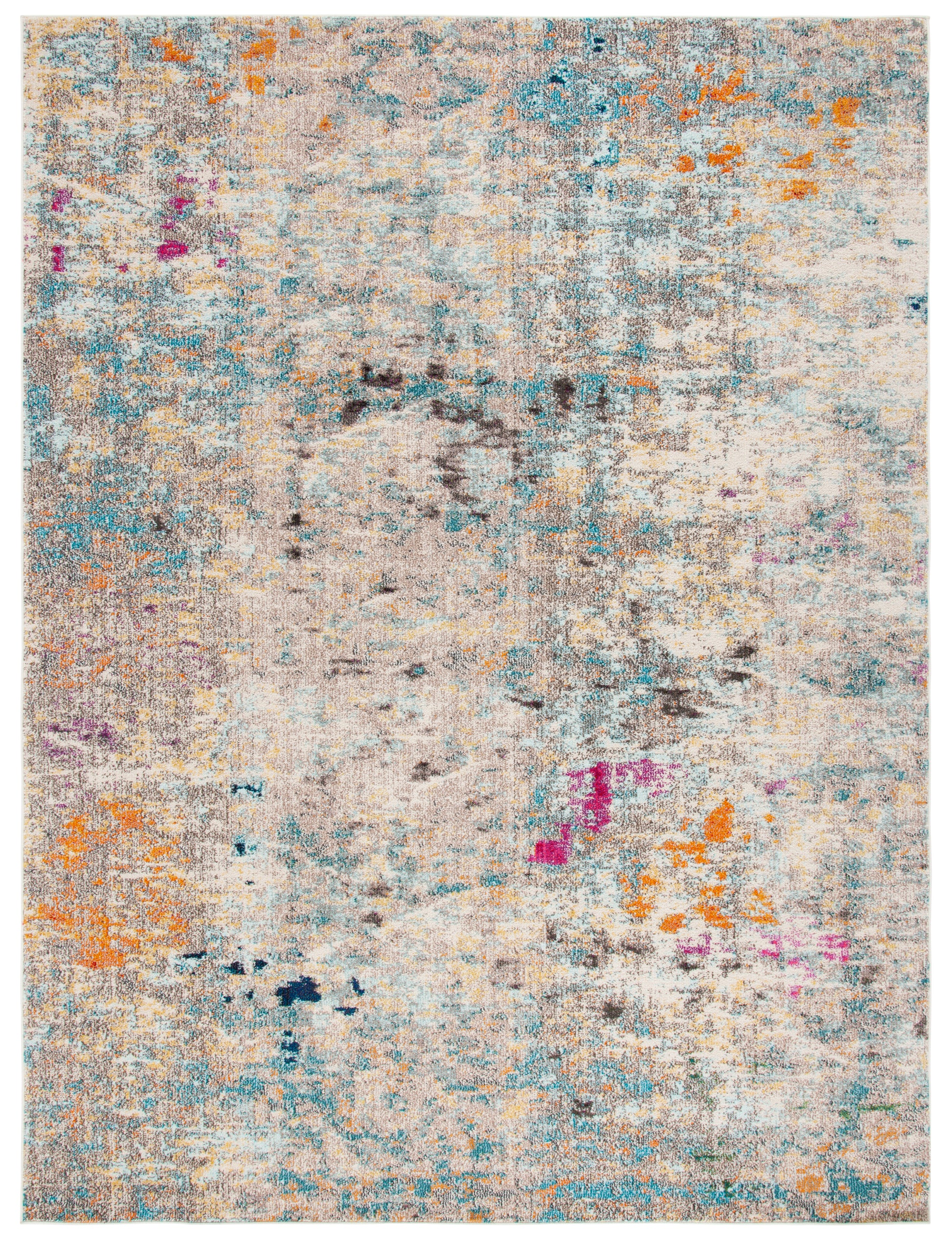 Safavieh Madison Mad425F Grey/Gold Area Rug