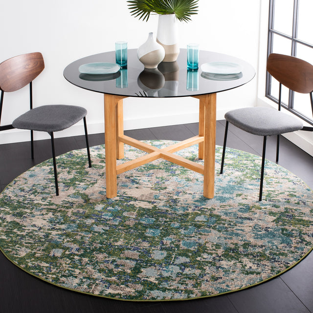 Safavieh Madison Mad425Y Green/Turquoise Rugs.