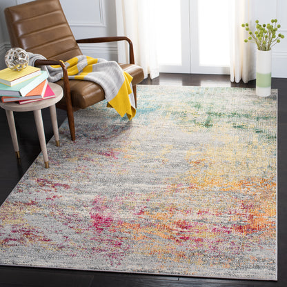 Safavieh Madison Mad440F Grey/Gold Area Rug