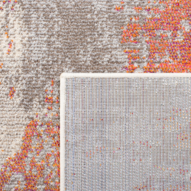 Safavieh Madison Mad440G Grey/Orange Rugs.