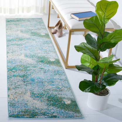 Safavieh Madison Mad440J Light Blue/Green Area Rug