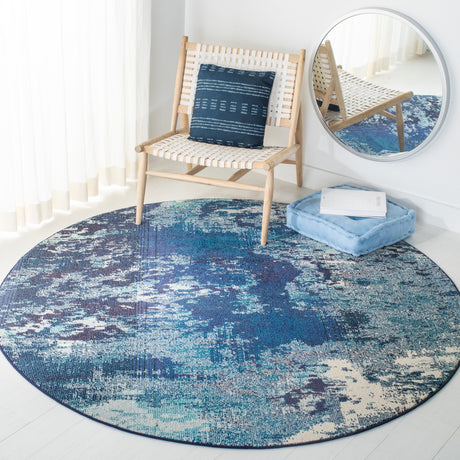 Safavieh Madison Mad440N Navy/Ivory Rugs.