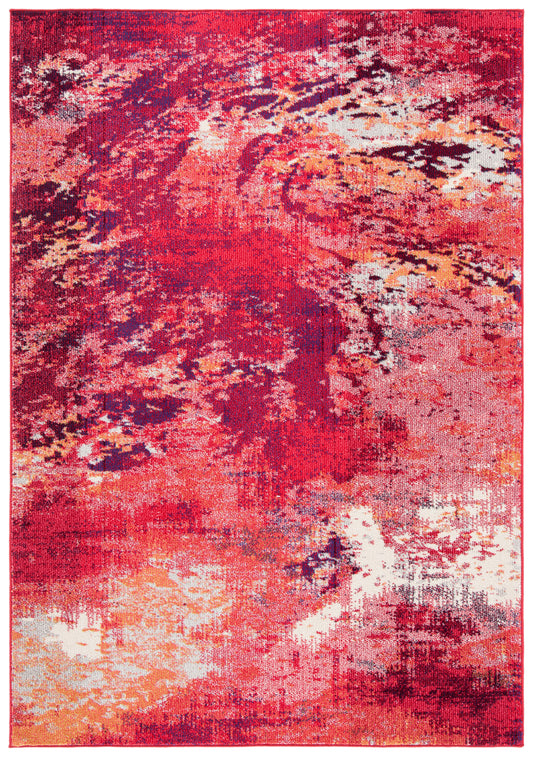 Safavieh Madison Mad440Q Red/Ivory Area Rug