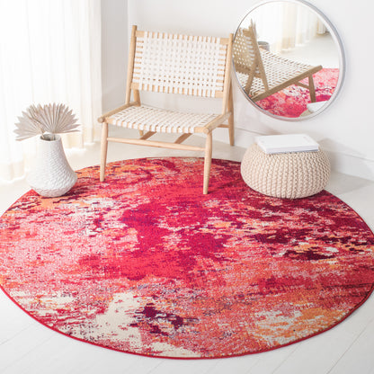 Safavieh Madison Mad440Q Red/Ivory Area Rug