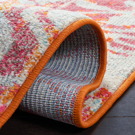 Safavieh Madison Mad444P Orange/Ivory Rugs.