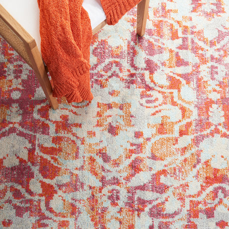 Safavieh Madison Mad444P Orange/Ivory Rugs.