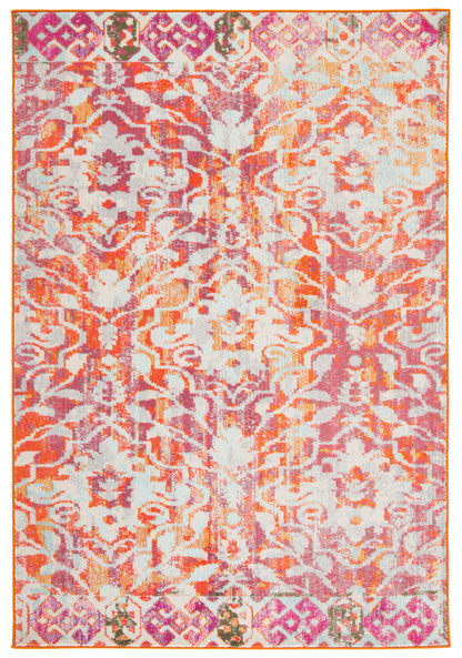 Safavieh Madison Mad444P Orange/Ivory Area Rug