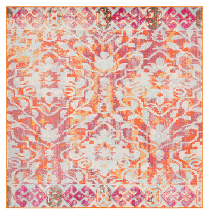 Safavieh Madison Mad444P Orange/Ivory Area Rug