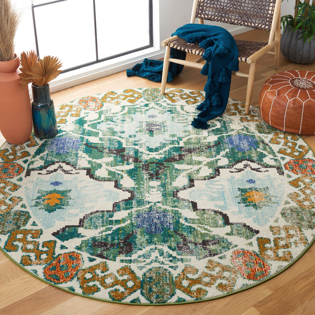 Safavieh Madison Mad445Y Green/Ivory Rugs.