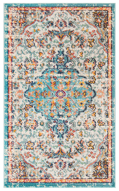 Safavieh Madison Mad447F Grey/Light Blue Area Rug