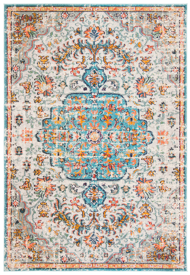 Safavieh Madison Mad447F Grey/Light Blue Rug.