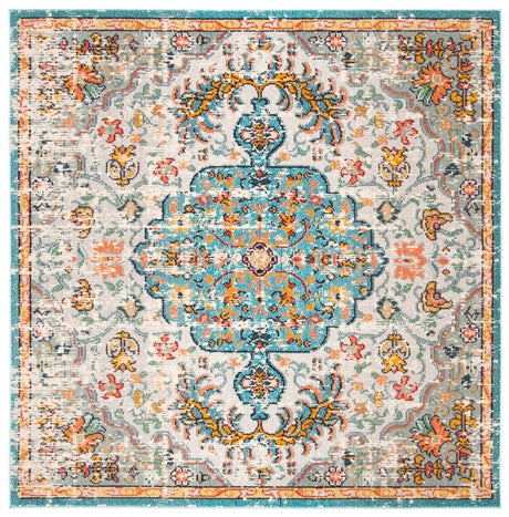 Safavieh Madison Mad447F Grey/Light Blue Rug.