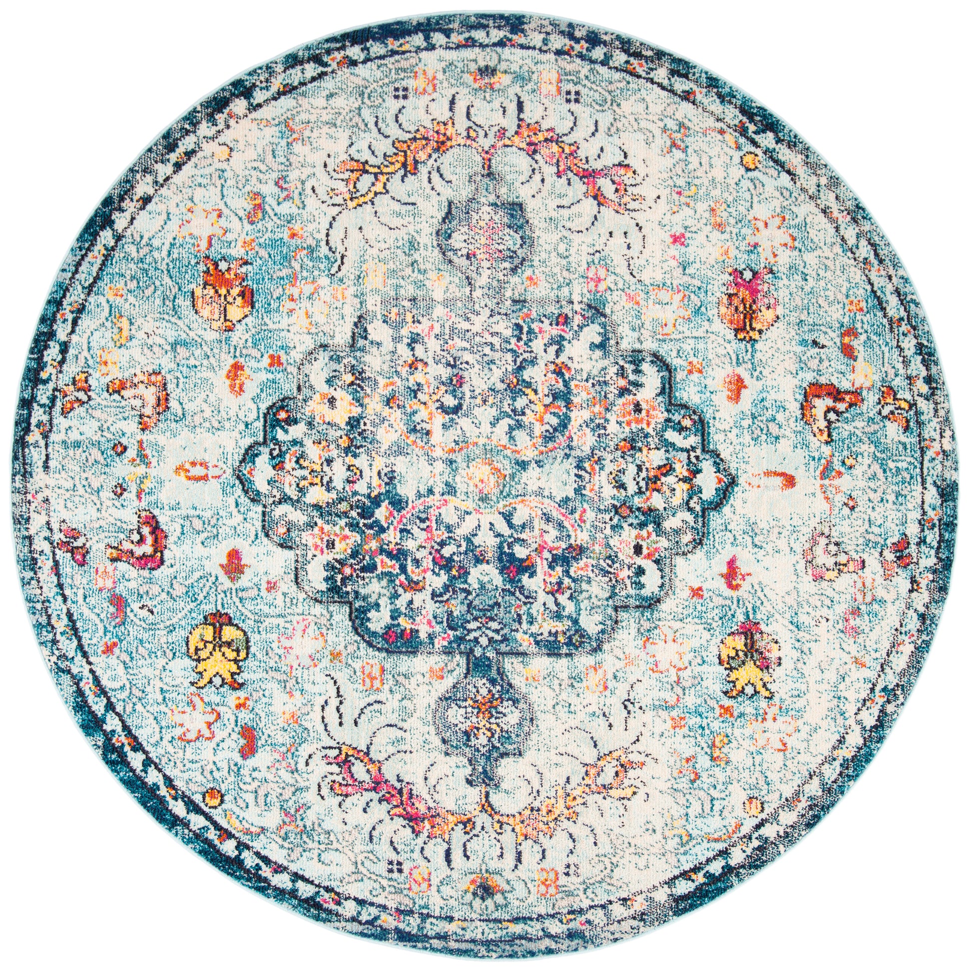 Safavieh Madison Mad447K Navy/Light Blue Area Rug