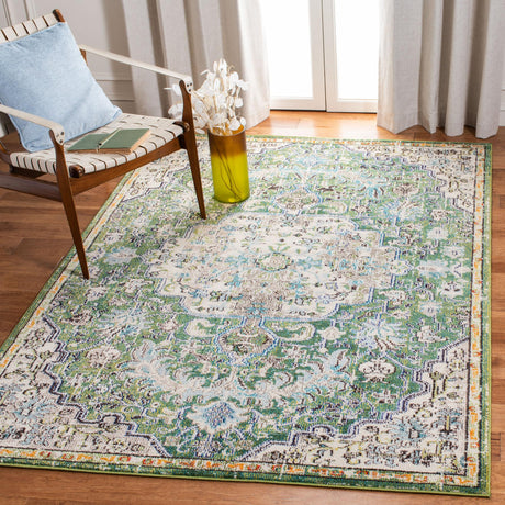 Safavieh Madison Mad447Y Green/Turquoise Rugs.