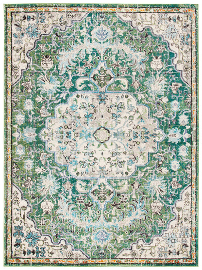 Safavieh Madison Mad447Y Green/Turquoise Area Rug