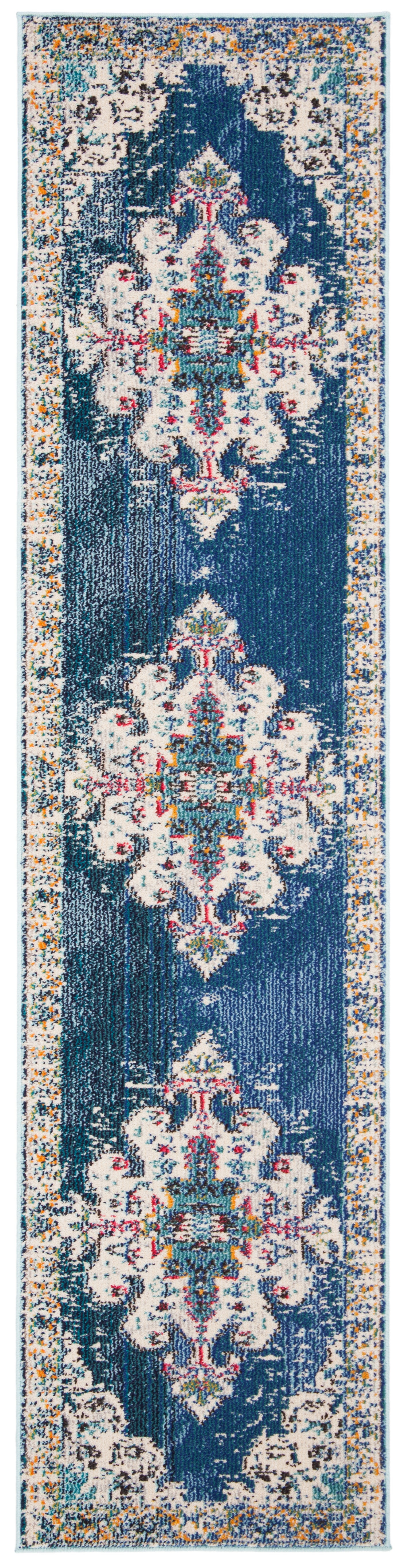 Safavieh Madison Mad452M Navy/Grey Area Rug