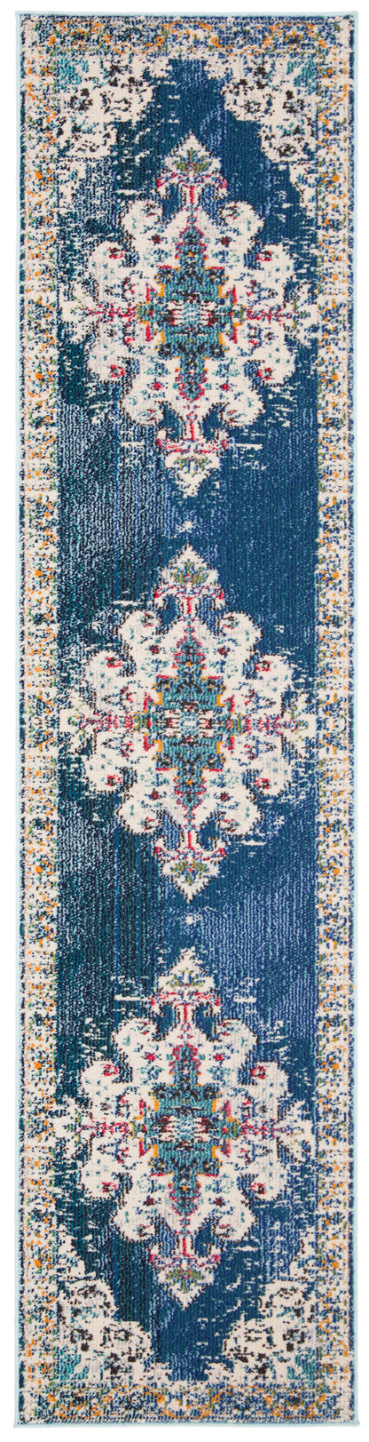 Safavieh Madison Mad452M Navy/Grey Area Rug