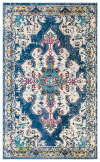 Safavieh Madison Mad452M Navy/Grey Area Rug