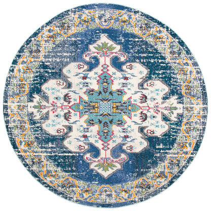 Safavieh Madison Mad452M Navy/Grey Area Rug