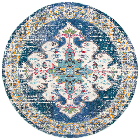 Safavieh Madison Mad452M Navy/Grey Rug.