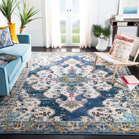 Safavieh Madison Mad452M Navy/Grey Area Rug