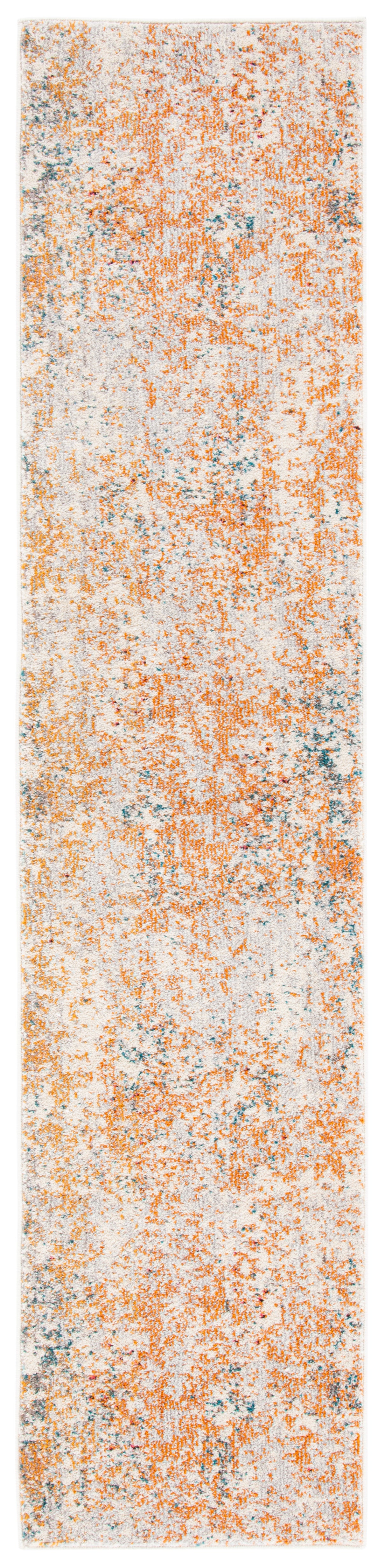 Safavieh Madison Mad453B Ivory/Orange Rug.