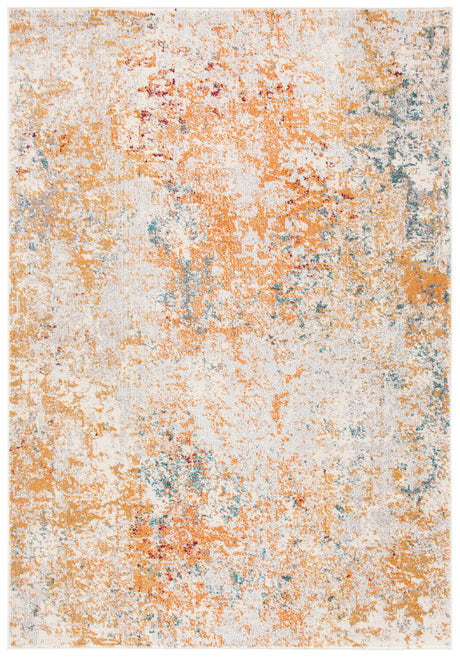 Safavieh Madison Mad453B Ivory/Orange Rug.