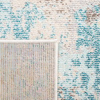 Safavieh Madison Mad453C Ivory/Teal Area Rug