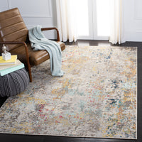 Safavieh Madison Mad453F Grey/Gold Area Rug