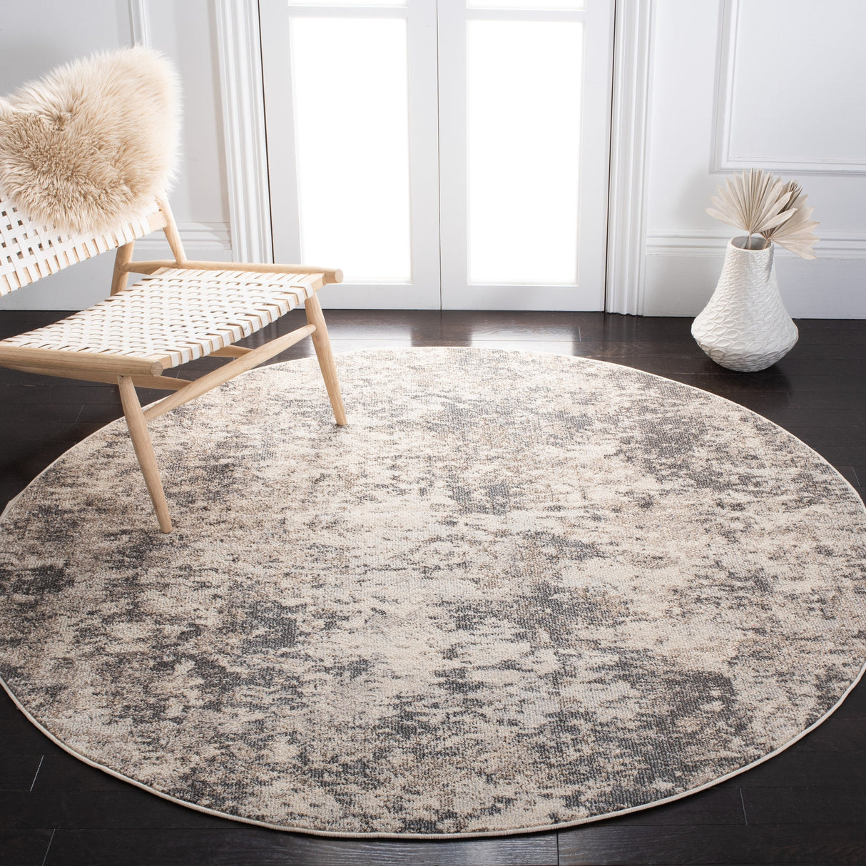 Safavieh Madison Mad453G Grey/Ivory Rug.