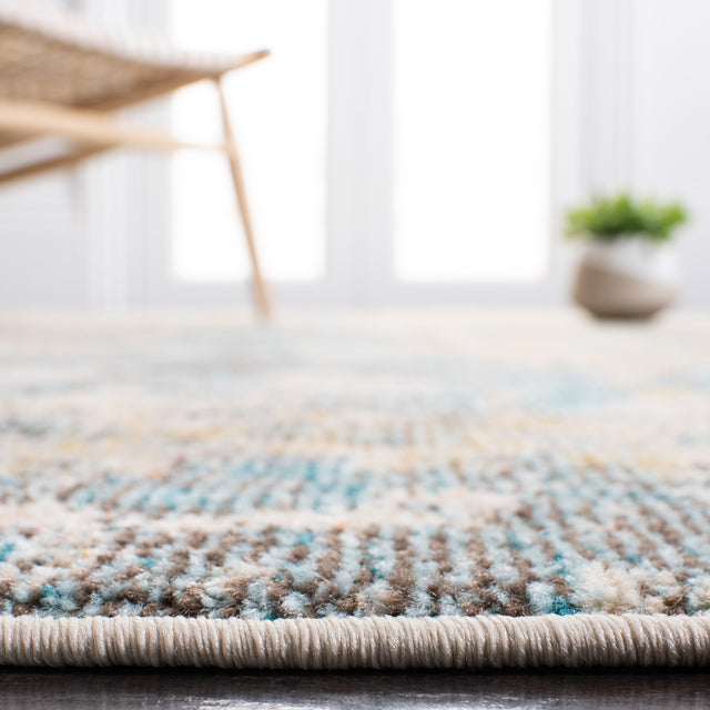 Safavieh Madison Mad453K Teal/Gold Rug.