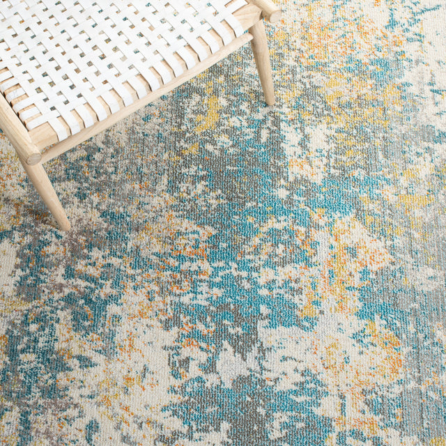 Safavieh Madison Mad453K Teal/Gold Rug.