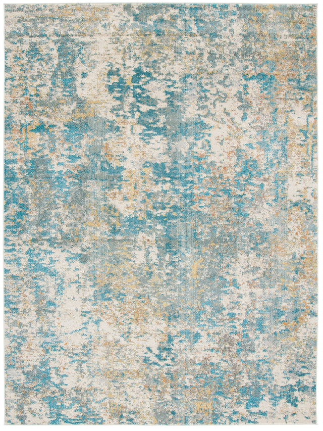 Safavieh Madison Mad453K Teal/Gold Rug.