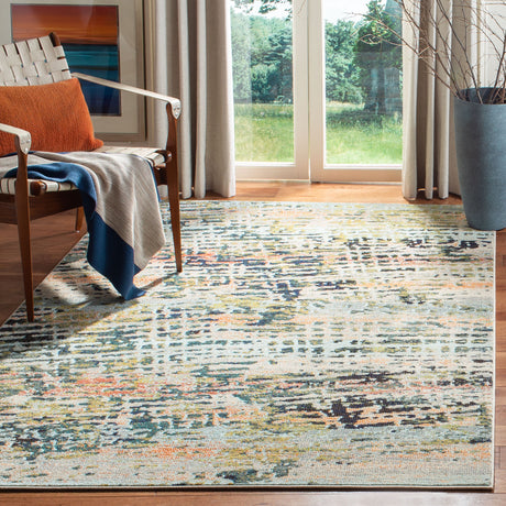 Safavieh Madison Mad454A Beige/Navy Rug.