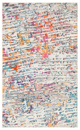 Safavieh Madison Mad454B Light Blue/Orange Rug.