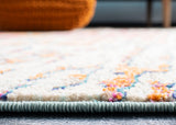 Safavieh Madison Mad454B Light Blue/Orange Rug.