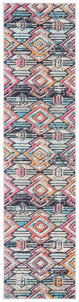 Safavieh Madison Mad455Z Black/Orange Rug.