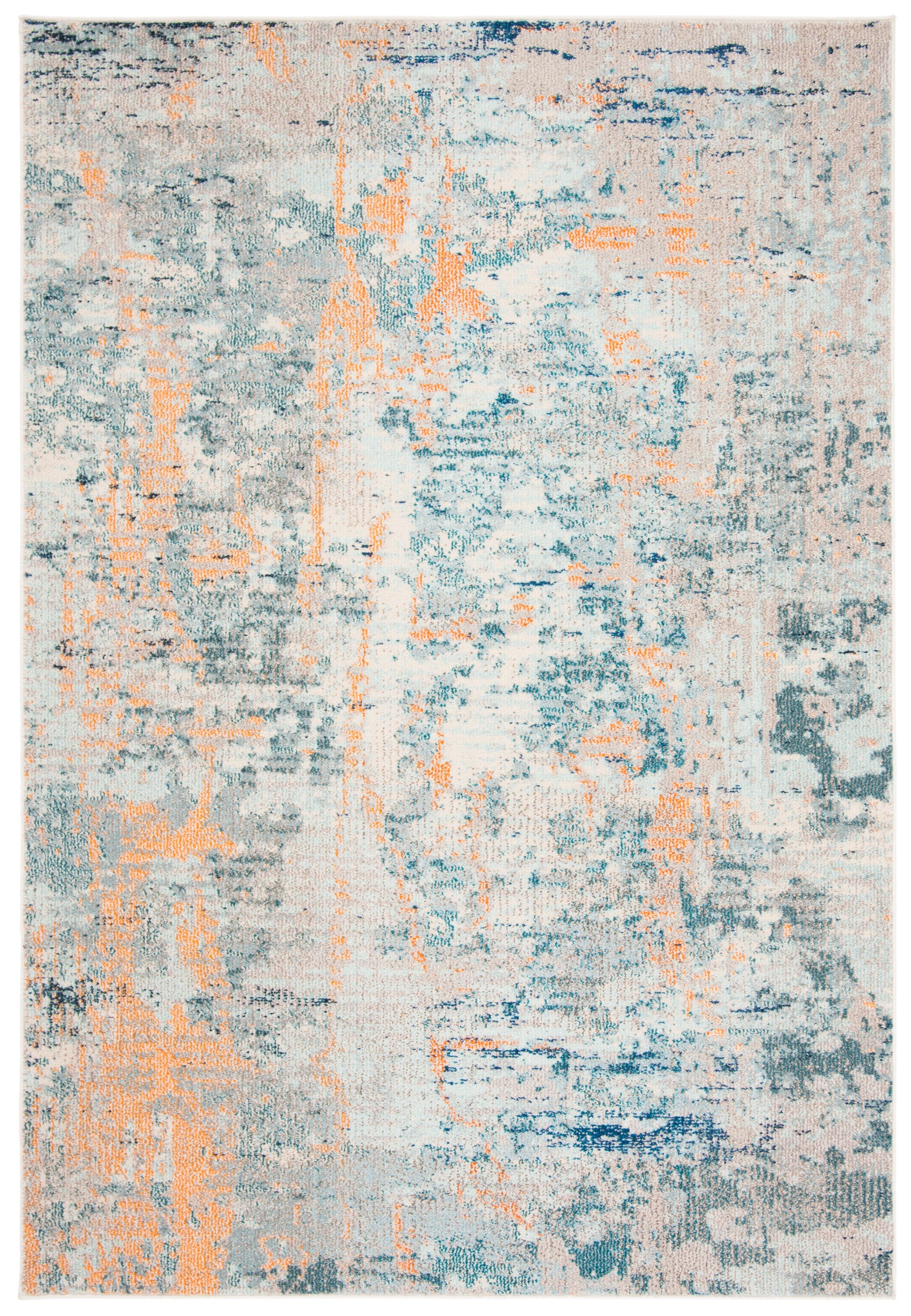 Safavieh Madison Mad457B Light Blue/Beige Area Rug