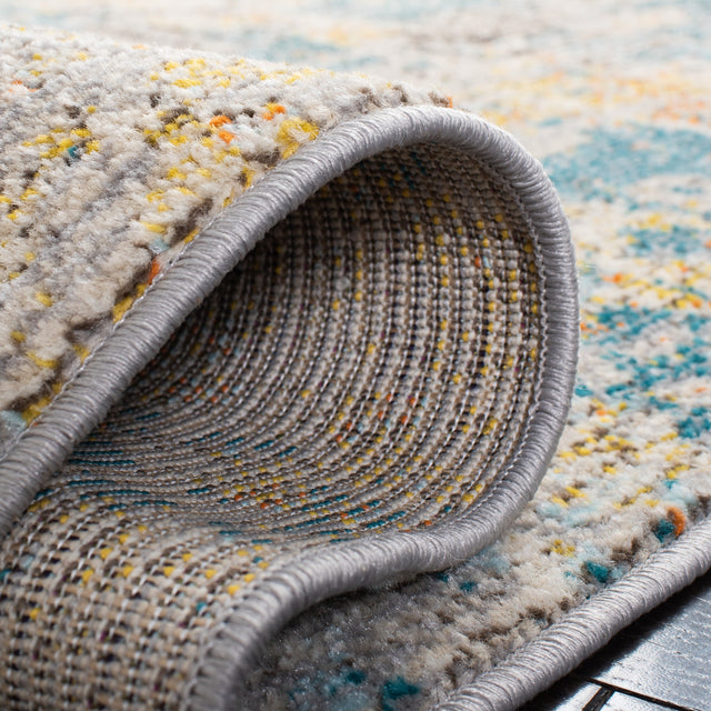 Safavieh Madison Mad457F Grey/Blue Rugs.