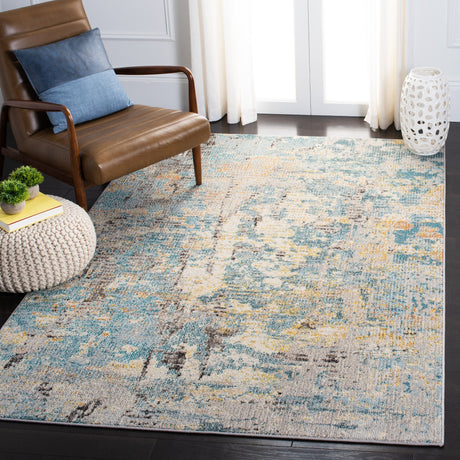 Safavieh Madison Mad457F Grey/Blue Rugs.