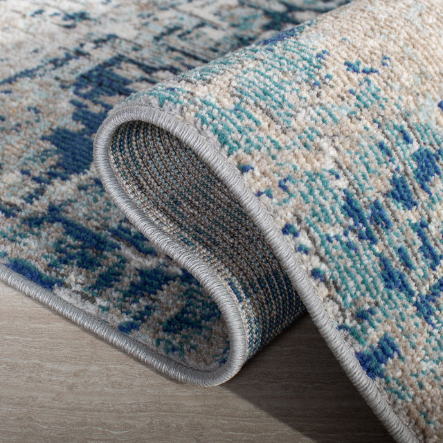 Safavieh Madison Mad460K Grey/Blue Rug.