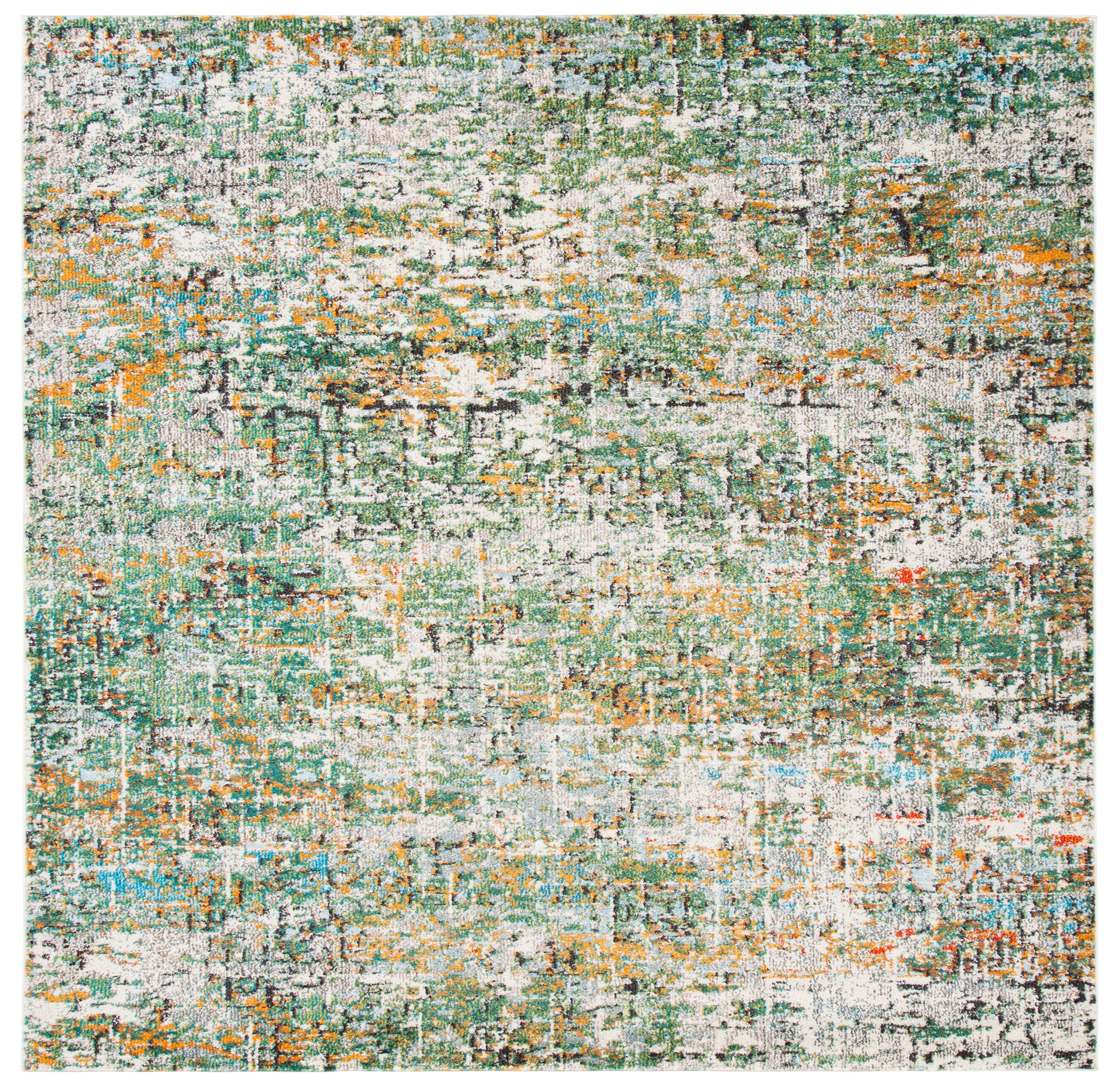 Safavieh Madison Mad460Y Green/Turquoise Area Rug