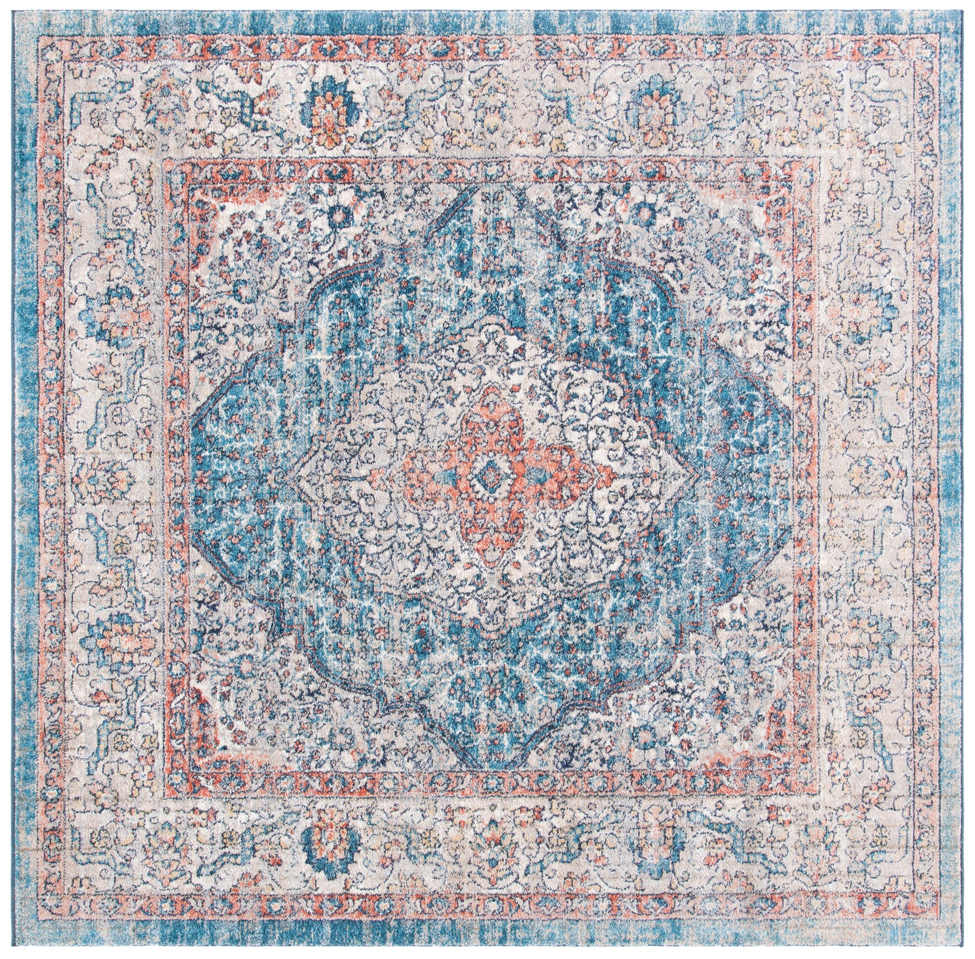 Safavieh Madison Mad465C Beige/Blue Area Rug